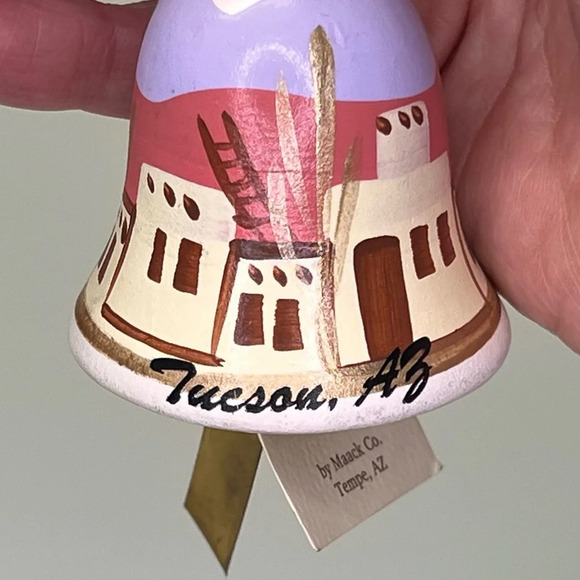 Tesa ‘Tucson, AZ’ Bell Hand-painted in Tempe,‎ Arizona. NWT. - Picture 6 of 9